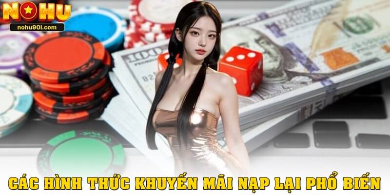 Điểm tên hình thức khuyến mãi nạp lại phổ biến